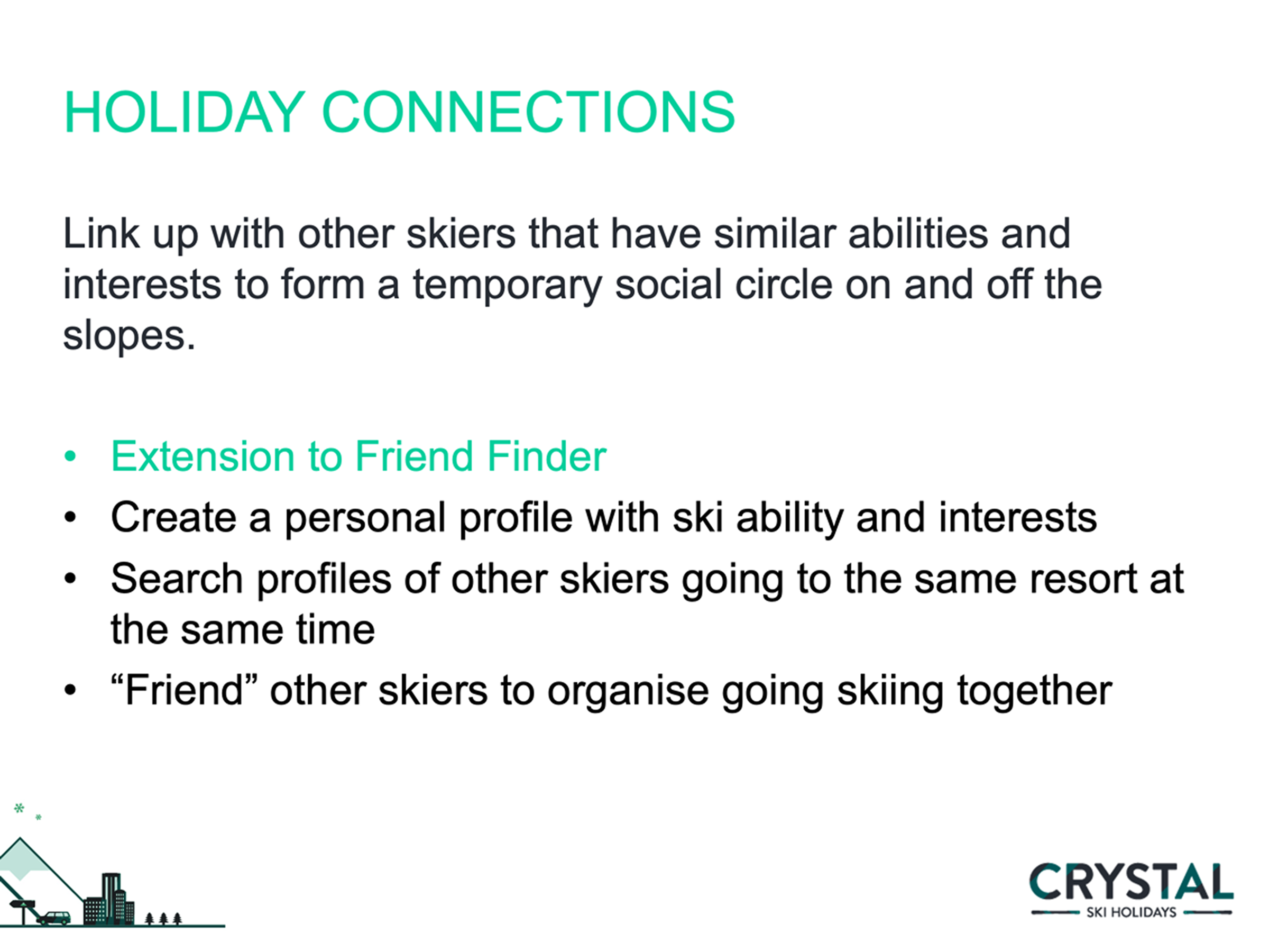 Concept: Holiday connections